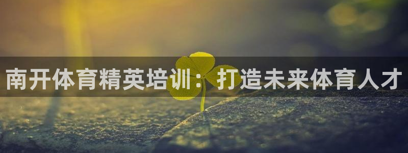 欧陆娱乐平台总代理：南开体育精英培训：打造未来体育人