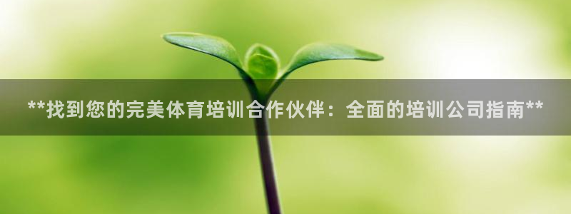 欧陆娱乐不让提现吗：**找到您的完美体育培训合作伙伴