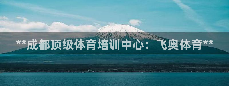 欧陆娱乐游戏特色：**成都顶级体育培训中心：飞奥体育