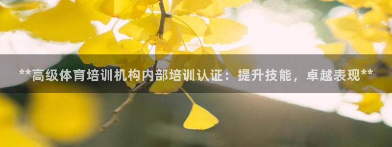 欧陆娱乐分分彩：**高级体育培训机构内部培训认证：提