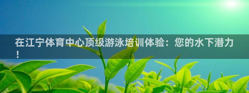 欧陆娱乐：在江宁体育中心顶级游泳培训体验：您的水下潜