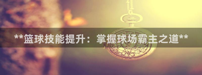 欧陆娱乐平台登录不上：**篮球技能提升：掌握球场霸主
